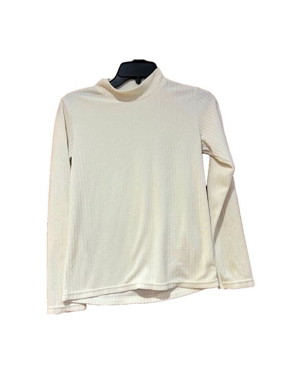 Uniqlo Other - Uniqlo Girls White Long Sleeve Turtleneck Shirt Size 13